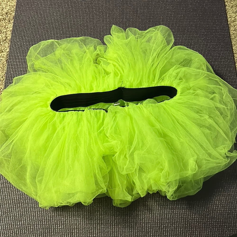 Neon green tutu